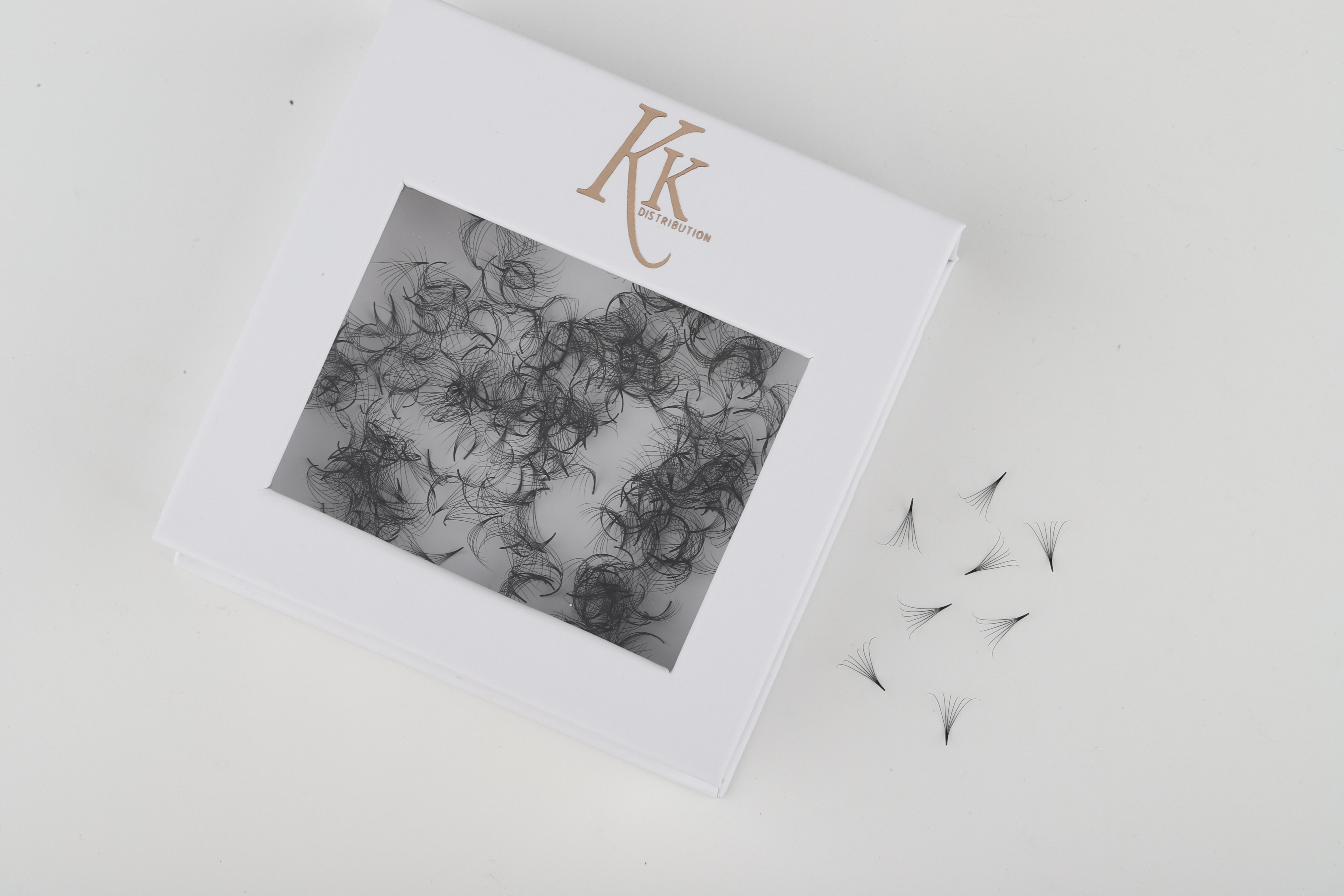 6D Pro-Made Fans - Pointy Base 0.07mm - KKLash.co